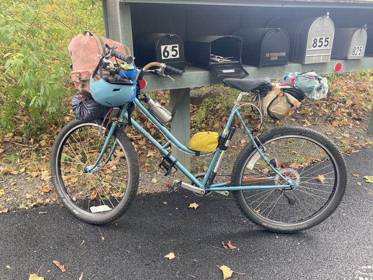 My bikepacking bike setup as described