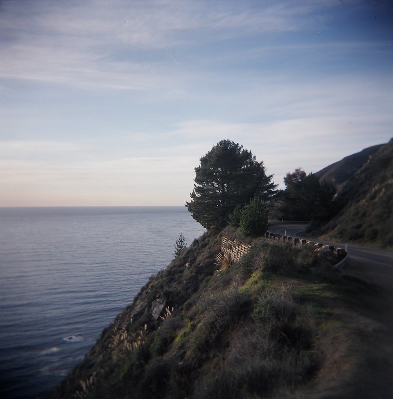 Big Sur coastline via Holga, 2009