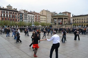 Swing en Plaza del Castillo